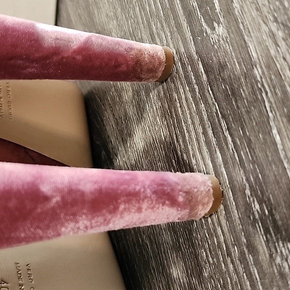 Charlotte Olympia Velvet Tiffani Bow Ankle Strap Platform Stiletto Heels - Picture 5 of 9